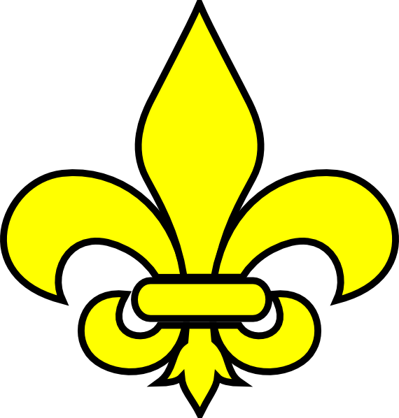Fleur De Lis Clip Art (570x598)