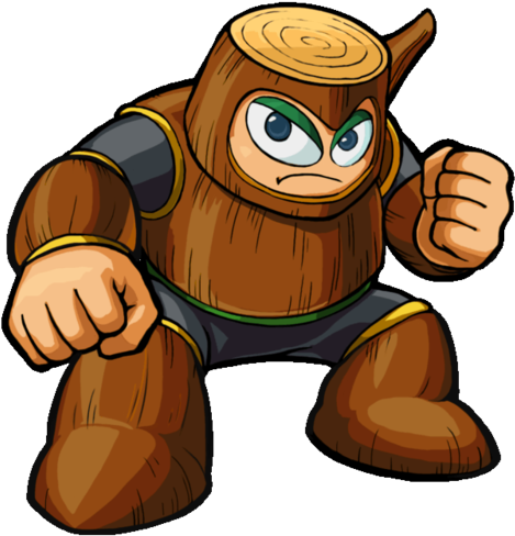 Wood Man - Wood Man Mega Man (500x500)