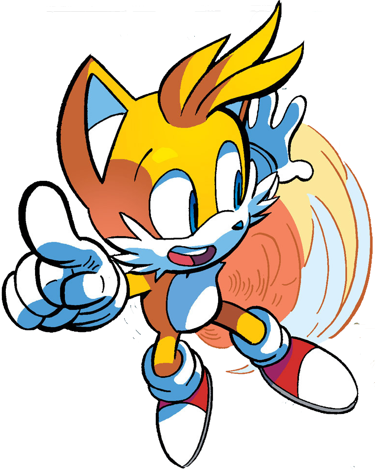 Miles "tails" Prower - Tails Archie Comics (770x964)