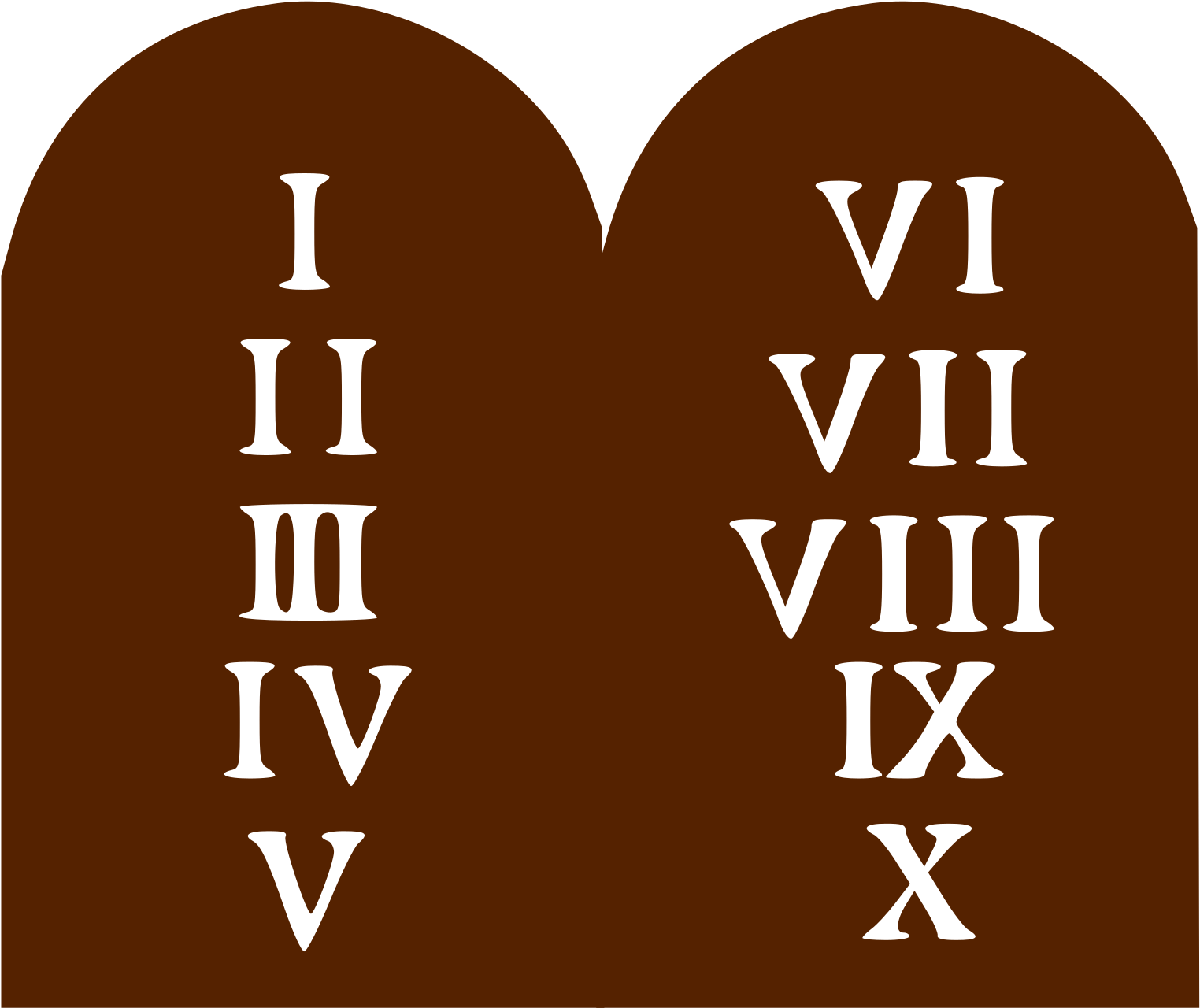 Big Image - Cafepress Ten Commandments Puzzle (2400x3394)