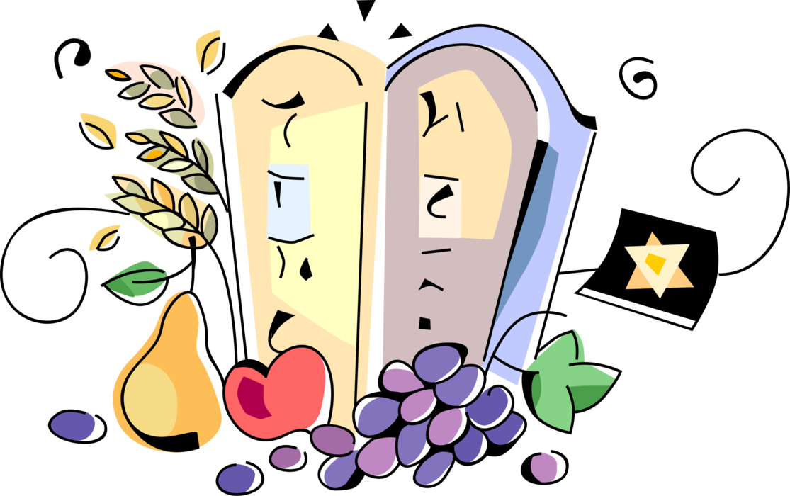 Vector Illustration Of Ten Commandments Received By - Vector Illustration Of Ten Commandments Received By (1115x700)