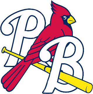 Logo Pb Color - St Louis Cardinals Bird On Bat Logo Png (400x400)