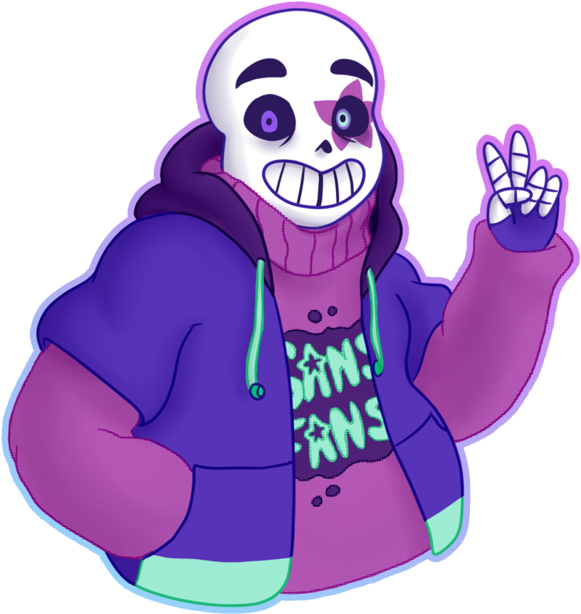 Sans Fans P B Gradient By Cool Papyrus - Fan Made Sans (898x890)