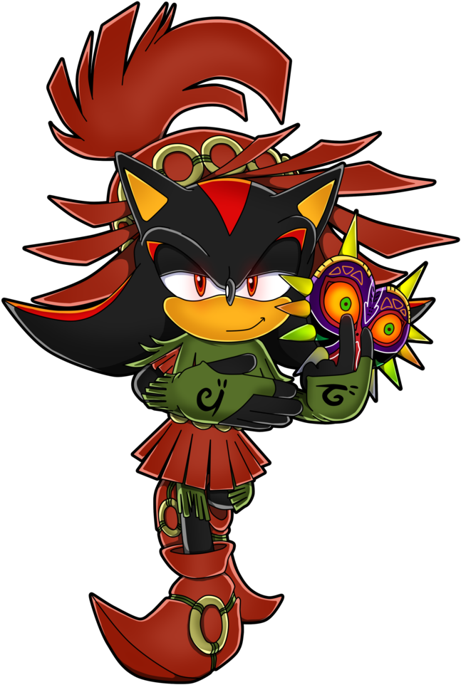 Skull Kid By Recklesschibi - Chibi Skull Kid (742x1076)
