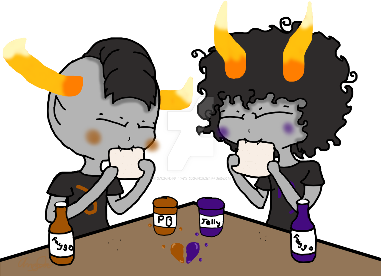 Invaderblitzwing Homestuck - Homestuck Pb And J (1280x960)