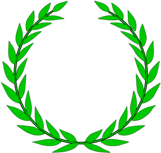 Cyclone Clip Art - Laurel Wreath (339x479)