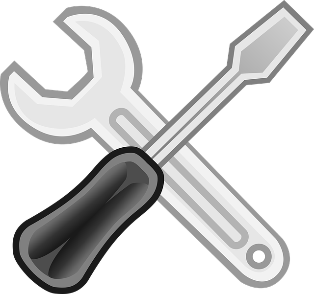 Screwdriver Tang Tools Wrench Screwdriver - Obeng Clipart (640x601)
