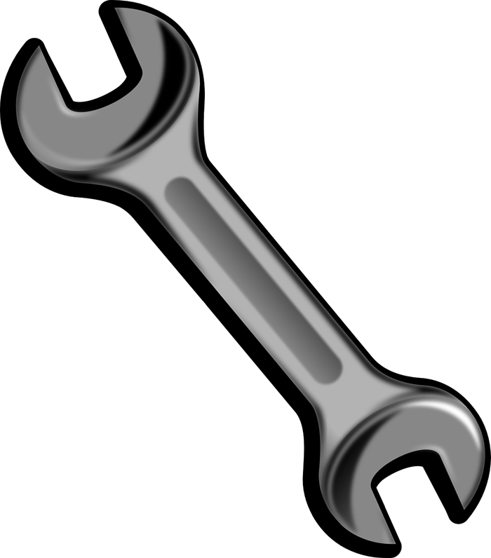 Wrench Free To Use Clipart - Clip Art (700x796)