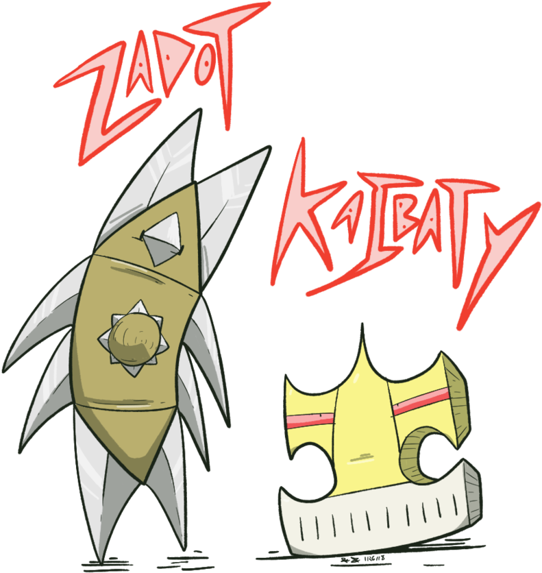 Zadot And Kaibaty By Mister-saturn - Cartoon (894x894)