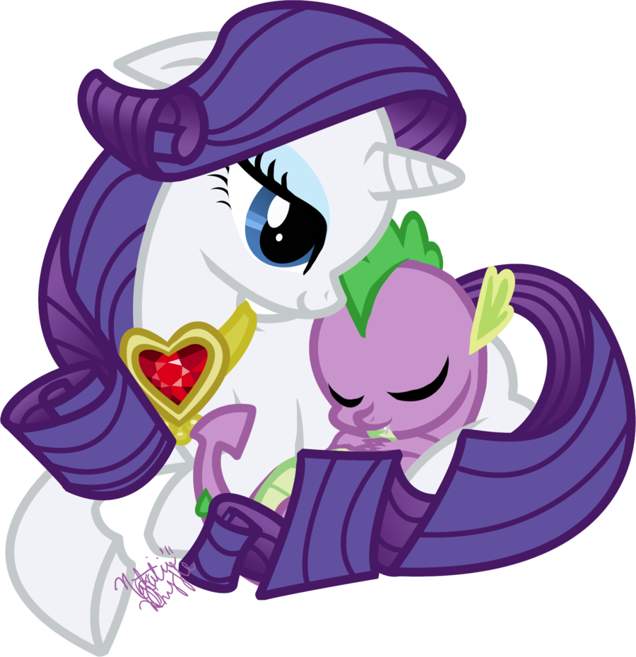 Fim My Favorite Baby Dragon By Emeralddarkness - Baby My Little Pony (900x930)