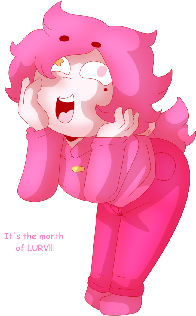 Pink Pb Is Excited By Nekosugarstar - Cartoon (713x1120)