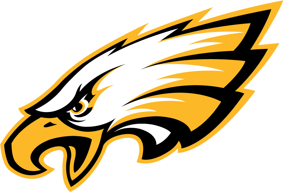Golden Eagle Clipart Raider - Eagles Super Bowl Lii (999x685)