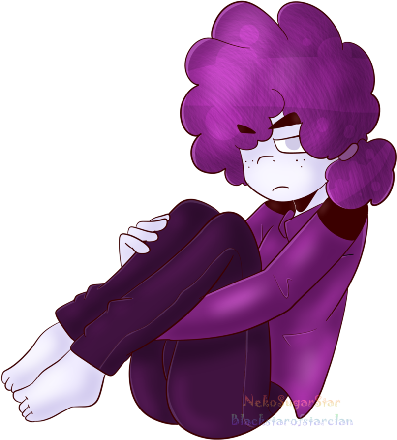 Pb Sitting By Nekosugarstar - Cartoon (840x951)