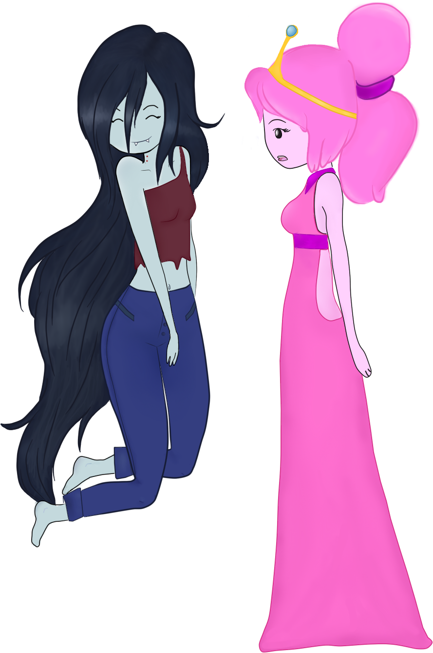 Pb And Marceline By Maryyberryy Pb And Marceline By - Marceline And Pb Sexy (904x1369)