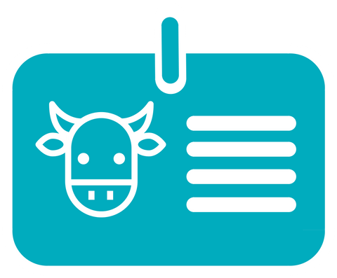 Cow Id Icon - Dairy (500x500)