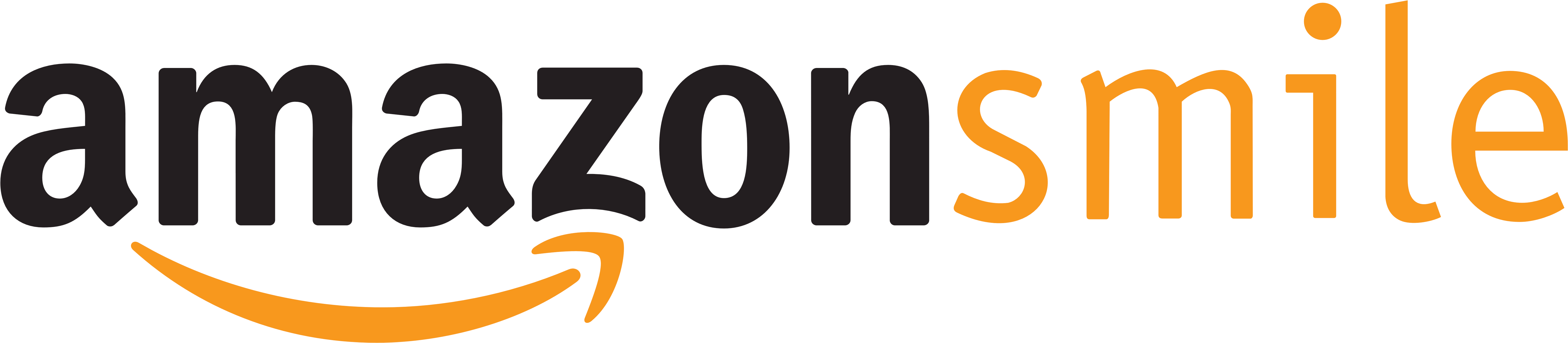 Amazon Smile - Smile Amazon (6188x1504)