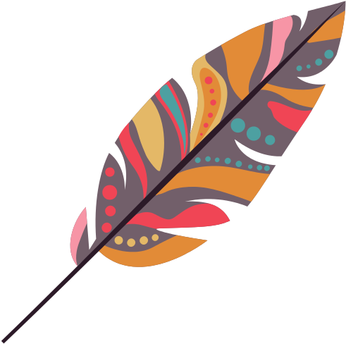 Isolated Feather Plume Design - Vector Feather Plume (550x550)