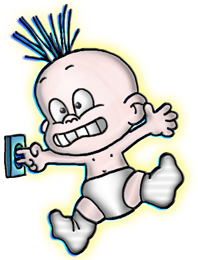 Winni Windel - Electrifying - Coloriage Winni Windel (512x512)