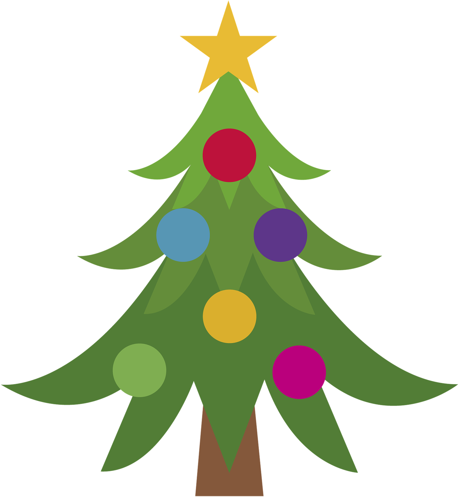 Tree Lighting Ceremony Clock Tower Park - Christmas Tree Emoji (1483x1920)