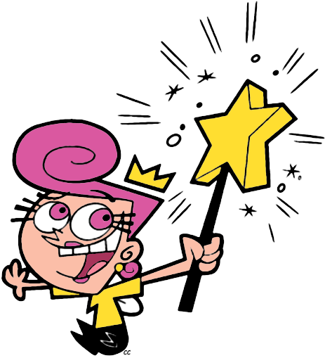 Images Were Colored And Clipped By Cartoon Clipart - Fairly Odd Parents Coloring Pages (469x515)