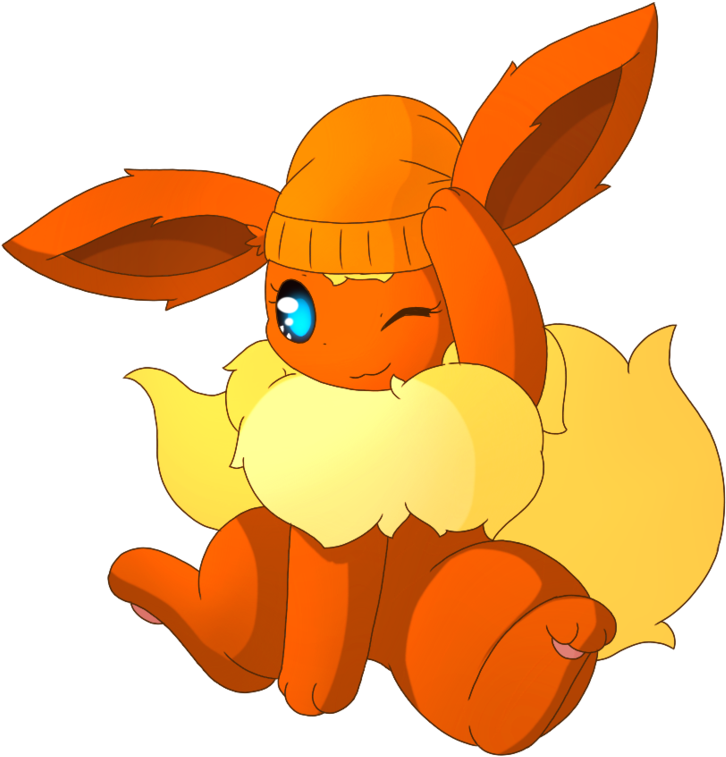 Scout The Flareon By Pkm-150 - Flareon Png (894x894)