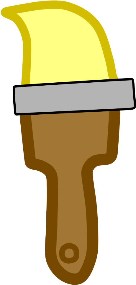 Clipart Info - Inanimate Insanity Paintbrush Old (1000x1000)