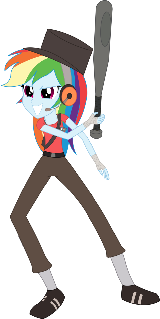 Rainbow Scout By Sketchmcreations - Scout Rainbow Dash Equestria Girls (633x1263)