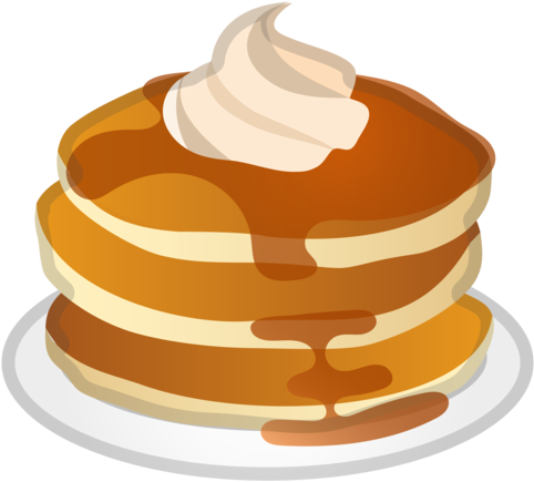 Pancake Clipart No Background - Pancake Clipart Transparent Background (512x512)