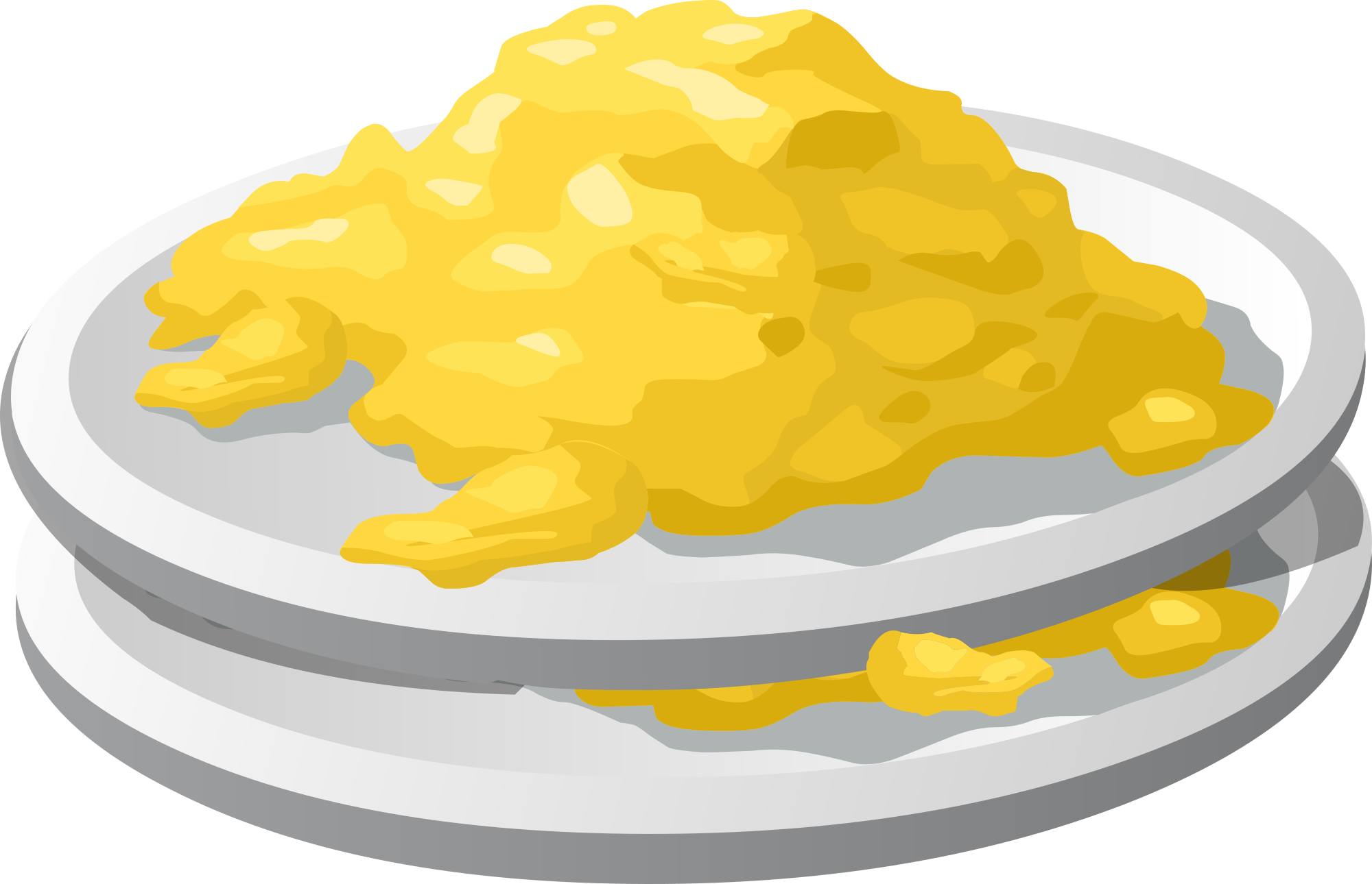 Breakfast Clipart Scrambled Egg - Scrambled Egg Clipart (2000x1290)