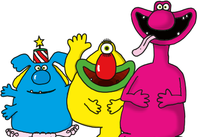 Where You Been Monster - Cartoon (570x512)