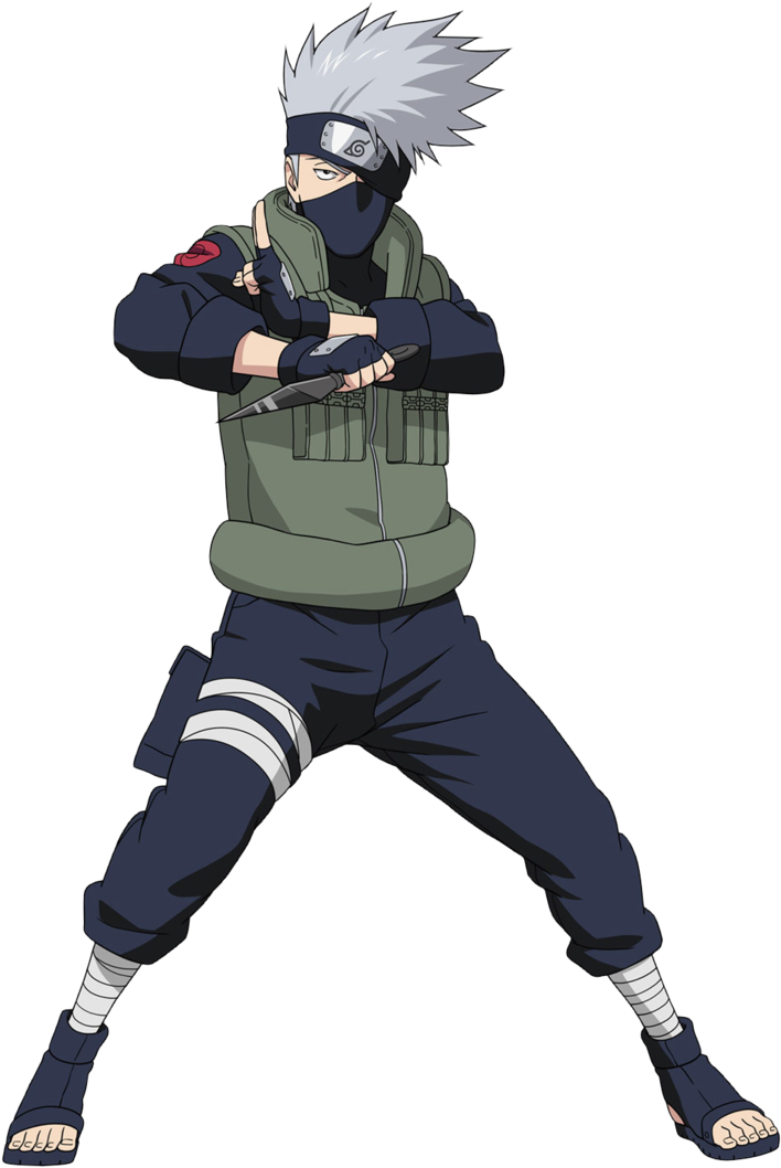 Kakashi Pictures Clipart - Kakashi Png (742x1076)