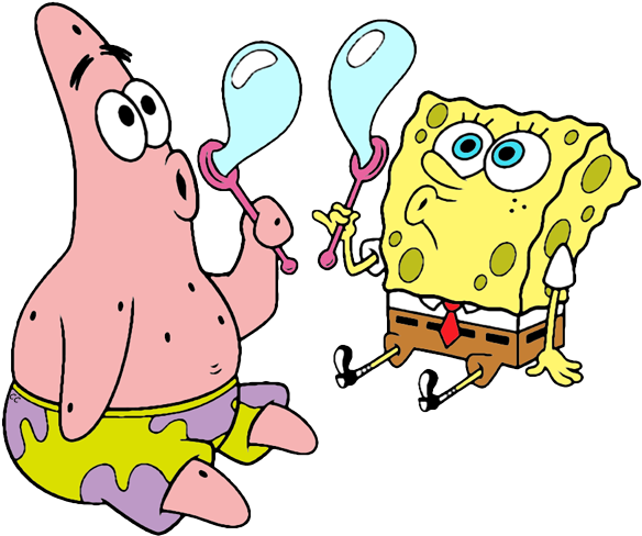 Patrick Star Spongebob Squarepants, Patrick Star - Spongebob And Patrick Clipart (592x492)
