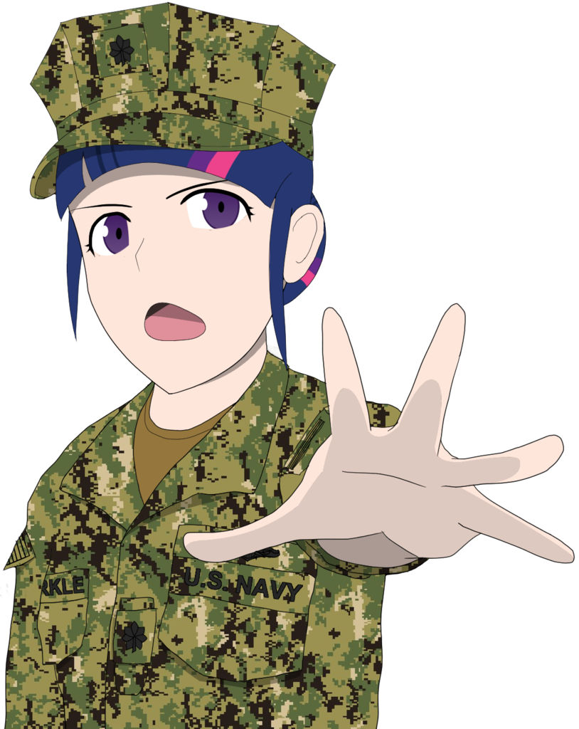 Totallynotabronyfim, Camouflage, Clothes, Female, Hat, - Cartoon (814x1024)