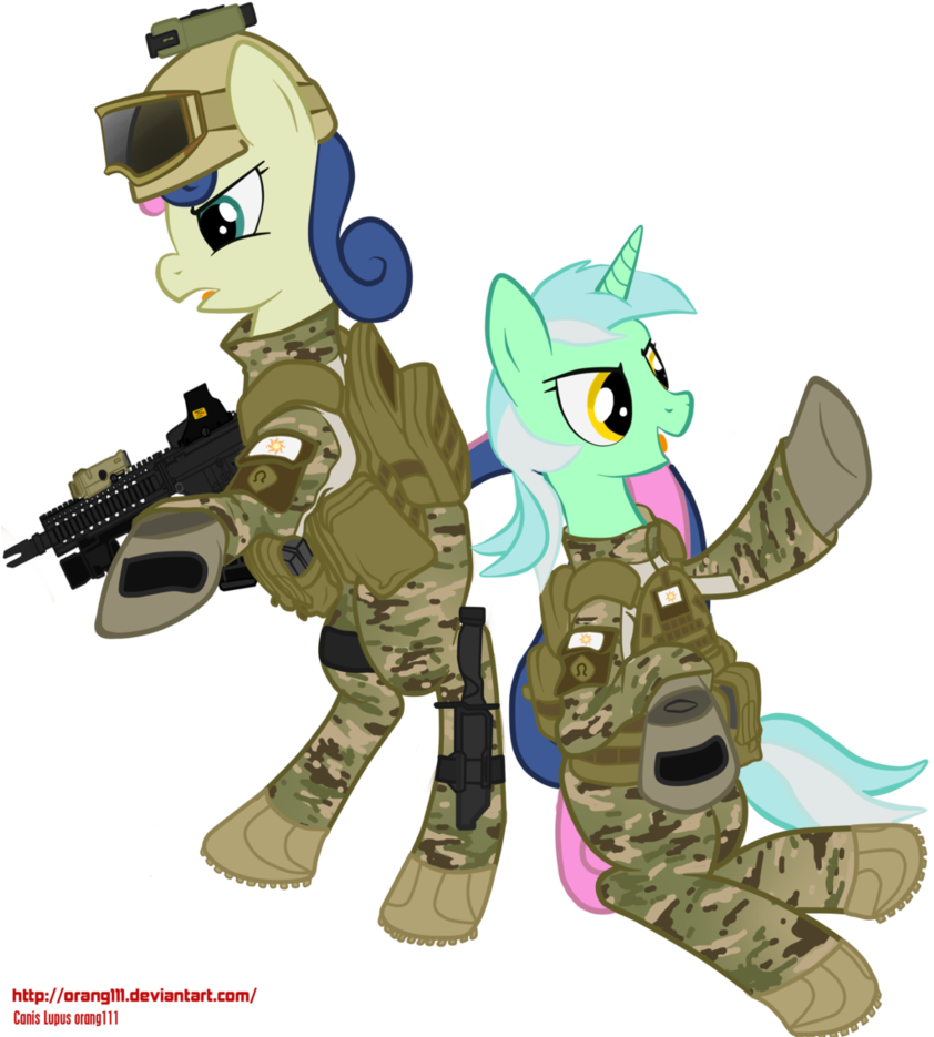 Lyra Bonbon Military By Orang111 - Military (842x949)