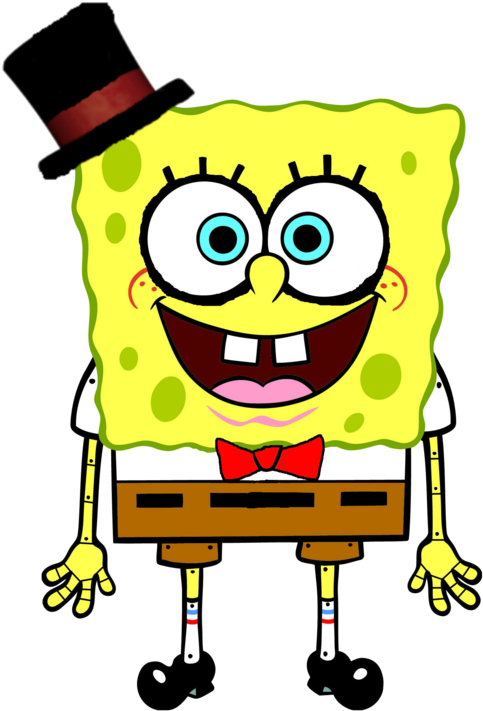 Animatronic Spongebob Transparent Png - Spongebob Transparent (600x779)