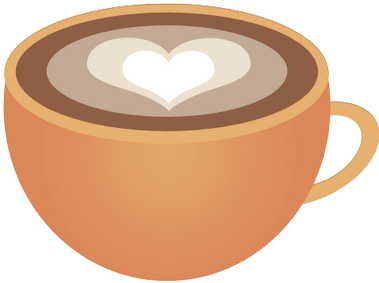 Art In My Coffee - Latte Transparent Clip Art (400x400)