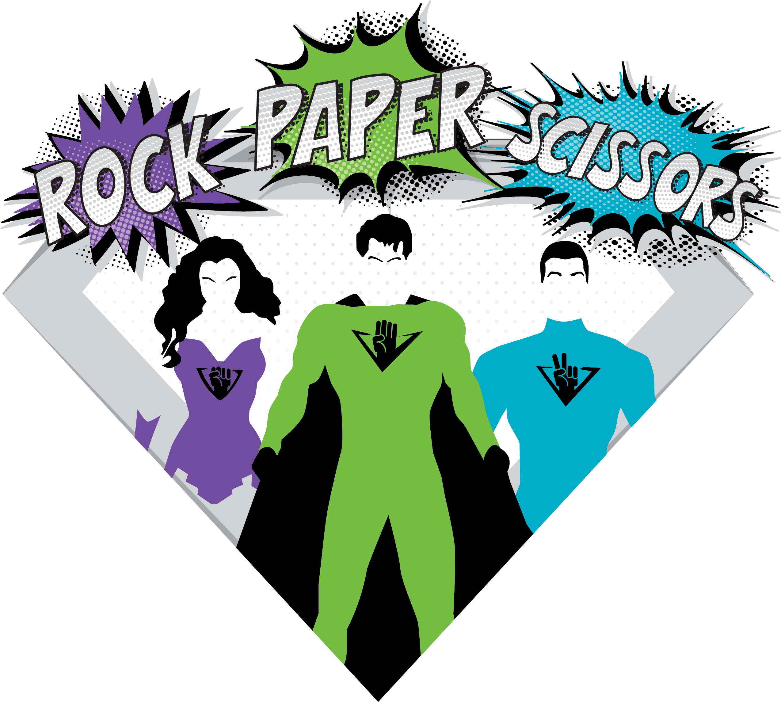 The Triangle Rock Paper Scissors Showdown - Learning Together (2548x2300)