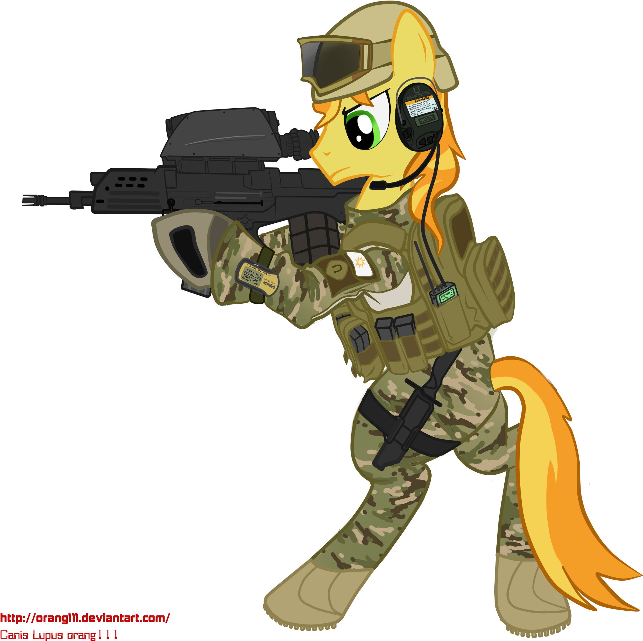 Braeburn Military By Orang111 - My Little Pony Military (2225x2401)