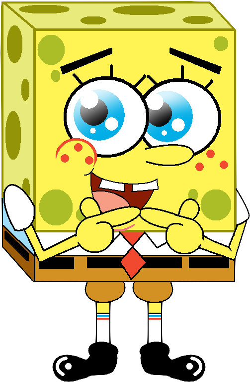 Chibi Spongebob By Itzeldrag108 - Spongebob Chibi Png (561x808)
