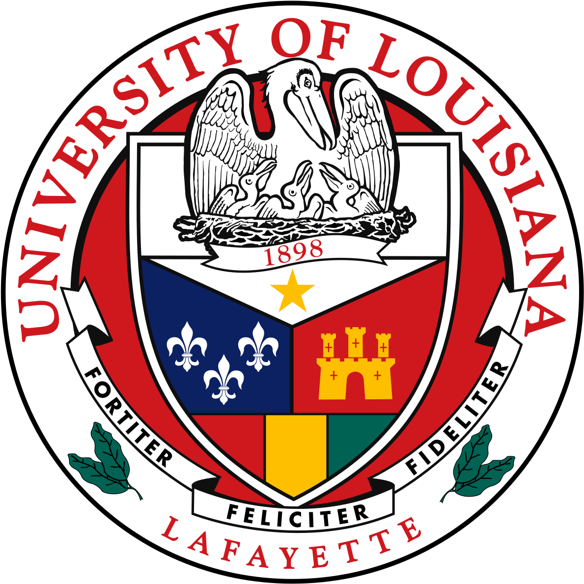 Lafayette University - University Of Louisiana At Lafayette (1200x1200)