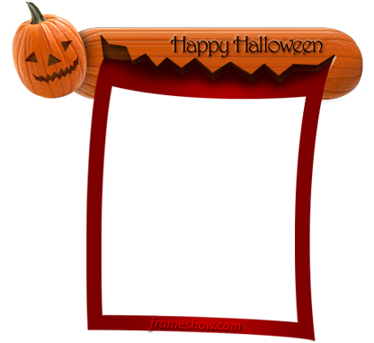 Happy Halloween Party Invitation - Jack-o'-lantern (416x382)