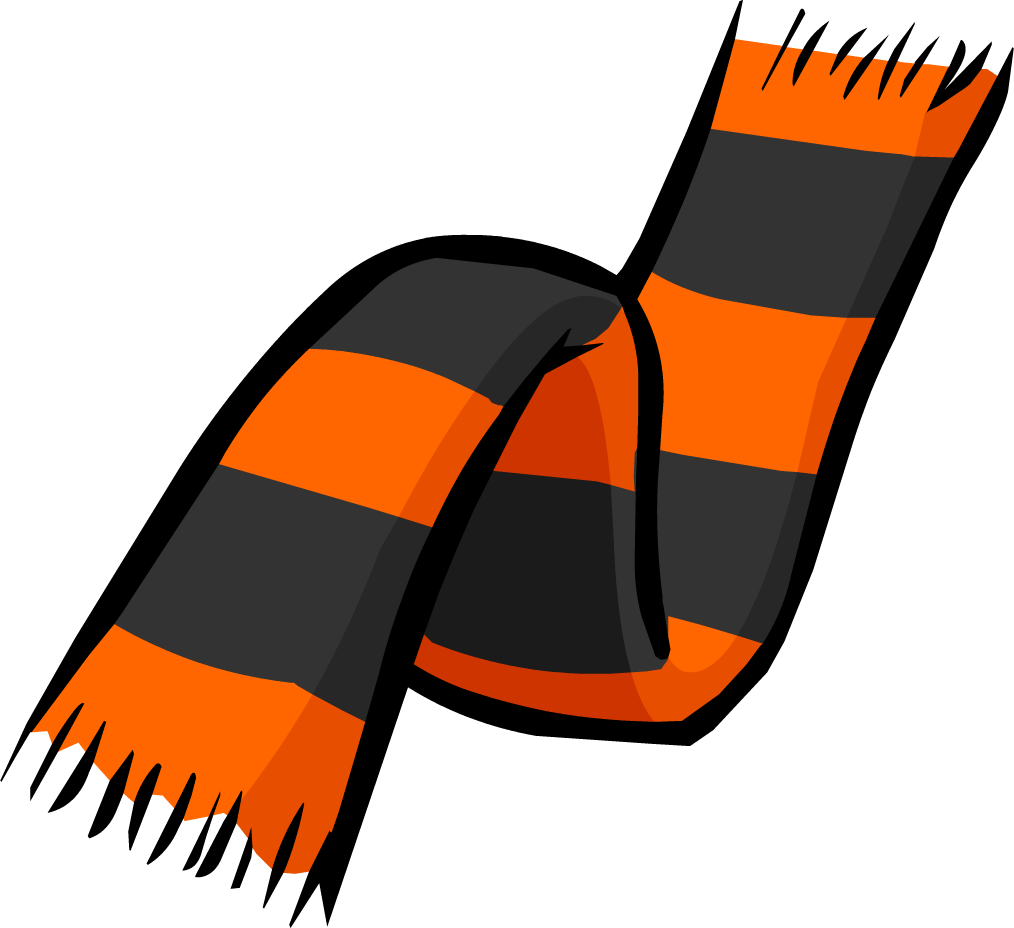 Halloween Scarf - Club Penguin Halloween Items (1014x928)