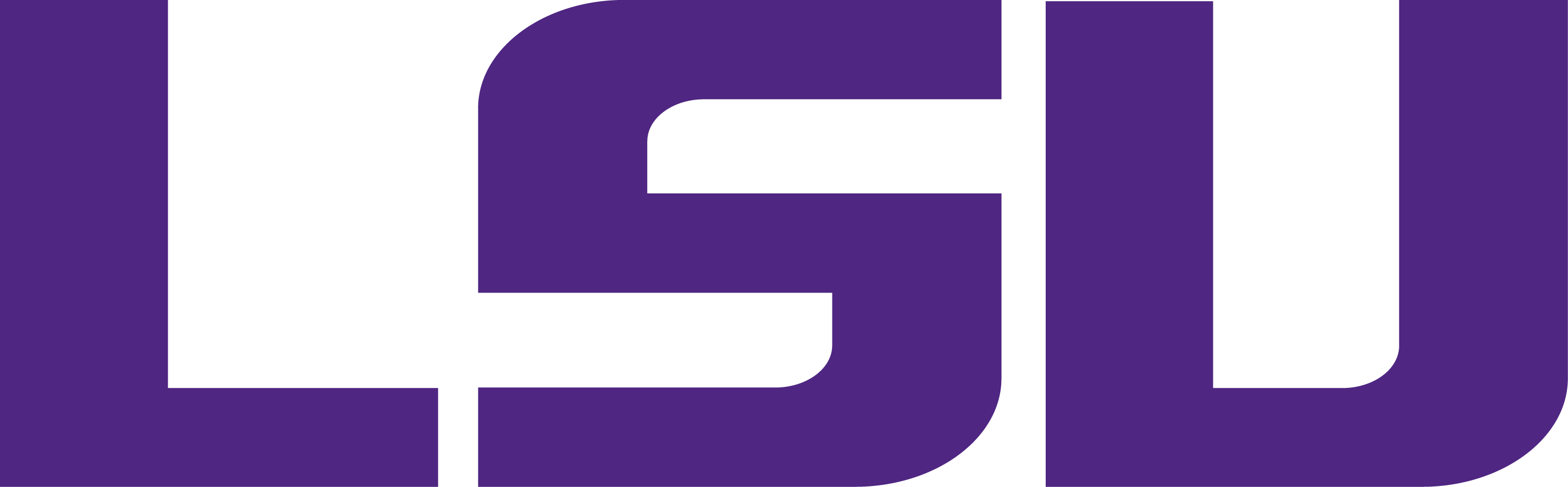 Lsu Logo&seal [pdf - Louisiana State University Logo (2927x909)