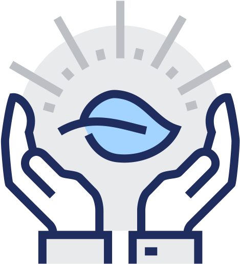 Health And Wellness Businesses And Institutions - Hand Heart Icon Png (550x521)