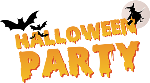 Halloween Party Characters - Illustration (1440x267)