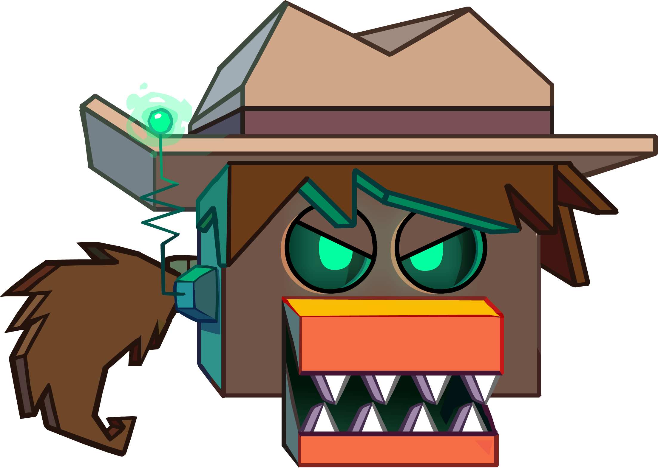 The Bot Handler - Cartoon (2206x1571)