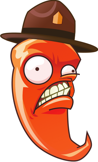 Plants Vs Zombies 2 Jalapeno (r) By Illustation16 On - Jalapeño Plants Vs Zombies 2 (331x548)
