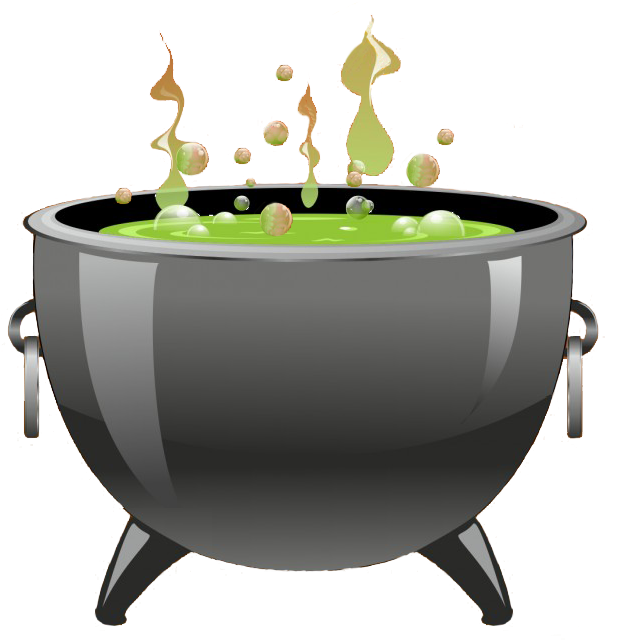 Witch's Cauldron - Witch Cauldron Png Transparent (711x716)