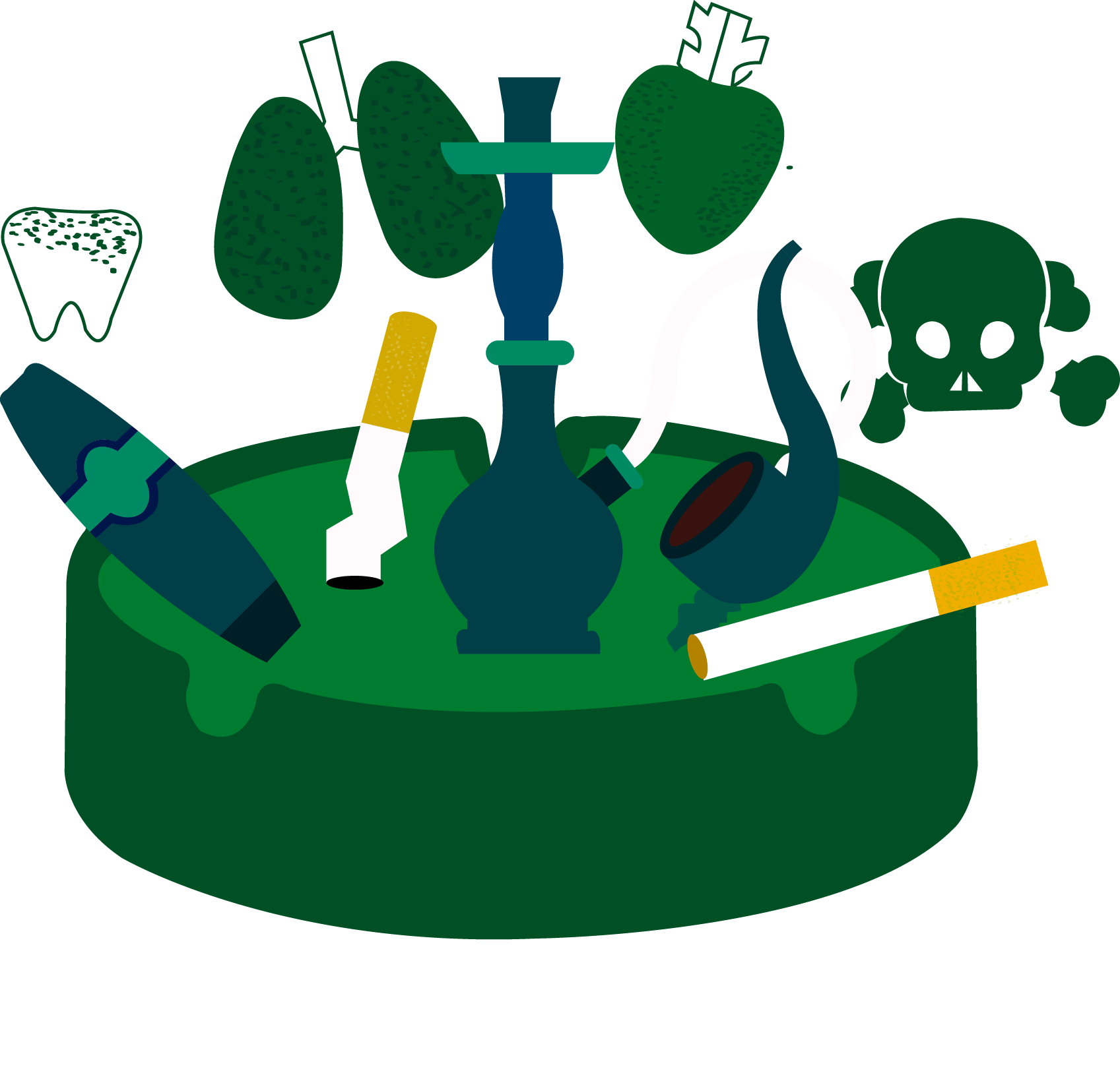Horror Cigarette Vector 1697*1639 Transprent Png Free - Horror Cigarette Vector 1697*1639 Transprent Png Free (1697x1639)