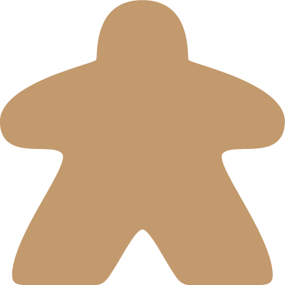 Gold Meeple - Gold Meeple (417x417)